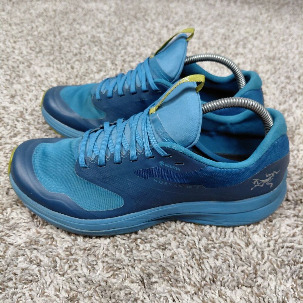 Arc’teryx Norvan LD 2 Trail Running Shoes Mens 9.5 Blue GTX Gore-Tex Vibram